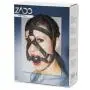 Zado Leather Head Harness and Medium Ball Gag Zado Leather Head Harness and Medium Ball Gag