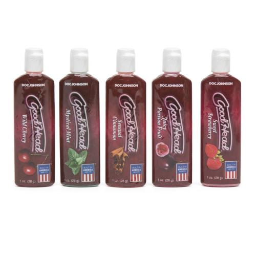 Doc Johnson Good Head Flavoured Lubricant (5 x 28ml Pack)