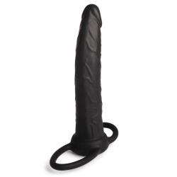 Love Rider Double Penetration Strap-On 5.5 Inch Silicone Dildo