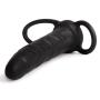 Love Rider Double Penetration Strap-On 5.5 Inch Silicone Dildo