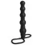 Love Rider Silicone Beaded Dual Penetrator Strap-On