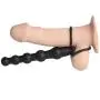 Love Rider Silicone Beaded Dual Penetrator Strap-On