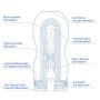 TENGA Cool Standard Edition Deep Throat Onacup