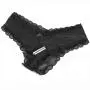 Love Rider Black Vibrating Knickers with 3 Inch Dildo