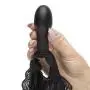 Love Rider Black Vibrating Knickers with 3 Inch Dildo