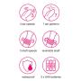 Worldgirl Jessica Rabbit 10 Function Triple Tickler Rabbit Vibrator