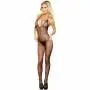 Lapdance Plunging Fishnet Crotchless Bodystocking