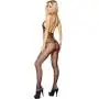 Lapdance Plunging Fishnet Crotchless Bodystocking
