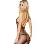 Lapdance Plunging Fishnet Crotchless Bodystocking