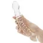 Worldgirl Double-Ended Textured Sensual Glass Dildo