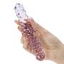 Worldgirl Nubby Textured Sensual Glass Dildo Worldgirl Nubby Textured Sensual Glass Dildo