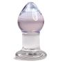 Worldgirl Amethyst Sensual Glass Butt Plug