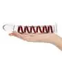 Gl?s Mr Swirly Textured Glass Dildo 8 Inch Gl?s Mr Swirly Textured Glass Dildo 8 Inch
