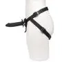 Bondage Boutique Unisex Strap-On Harness with Realistic Dildo 6 Inch