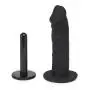 Bondage Boutique Unisex Strap-On Harness with Realistic Dildo 6 Inch