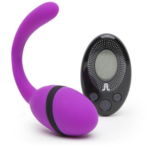 Adrien Lastic Remote Control Egg Vibrator with Clitoral Stimulator