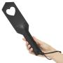 DOMINIX Deluxe Leather Heart Slapper Paddle