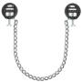 DOMINIX Deluxe Adjustable Bite Nipple Clamps with Chain