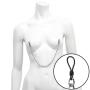 DOMINIX Deluxe Adjustable Loop Nipple Clamps with Chain