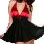 Beauty Night Babydoll with Satin Cups and A-Line Skirt Beauty Night Babydoll with Satin Cups and A-Line Skirt
