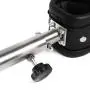 DOMINIX Deluxe Expandable Spreader Bar with Heavy Leather Cuffs 20 Inch