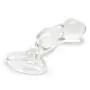 Icicles No 46 Curved P-Spot Glass Butt Plug Icicles No 46 Curved P-Spot Glass Butt Plug