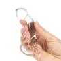 Icicles No 46 Curved P-Spot Glass Butt Plug Icicles No 46 Curved P-Spot Glass Butt Plug