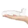 Icicles No 61 Textured Realistic Glass Dildo