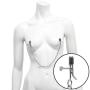 DOMINIX Deluxe Adjustable Nipple Clamps with Chain