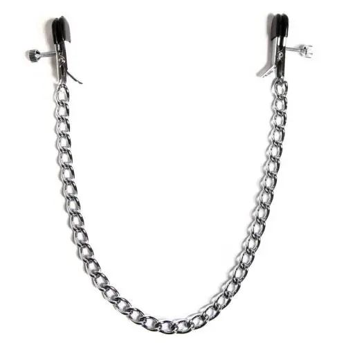 DOMINIX Deluxe Adjustable Nipple Clamps with Chain DOMINIX Deluxe Adjustable Nipple Clamps with Chain