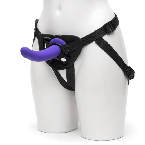 Worldgirl Advanced Unisex Strap-On Harness Kit with 7 Inch G-Spot Dildo