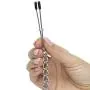 DOMINIX Deluxe Nipple Tweezers and Clit Clamp with Chain