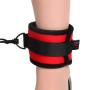 Bondage Boutique Soft Red Ankle Cuffs