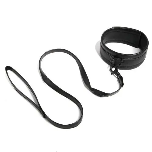 Bondage Boutique Faux Leather Collar and Lead