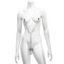 DOMINIX Deluxe Adjustable Labia and Nipple Clamps