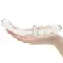 Worldgirl Ribbed G-Spot Sensual Glass Dildo