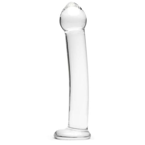 Worldgirl Curved G-Spot Sensual Glass Dildo
