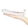 Worldgirl Curved G-Spot Sensual Glass Dildo