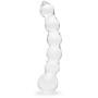 Worldgirl Beaded Sensual Glass Dildo 8 Inch