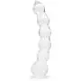 Worldgirl Beaded Sensual Glass Dildo 8 Inch