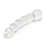 Worldgirl Beaded Sensual Glass Dildo 8 Inch