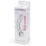 Worldgirl Beaded Sensual Glass Dildo 8 Inch