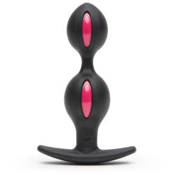 Fun Factory B-Balls Duo Silicone Intermediate Butt Plug with Jiggle Balls