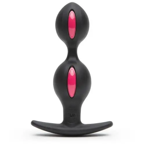 Fun Factory B-Balls Duo Silicone Intermediate Butt Plug with Jiggle Balls