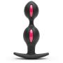 Fun Factory B-Balls Duo Silicone Intermediate Butt Plug with Jiggle Balls