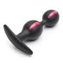 Fun Factory B-Balls Duo Silicone Intermediate Butt Plug with Jiggle Balls