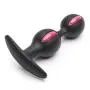 Fun Factory B-Balls Duo Silicone Intermediate Butt Plug with Jiggle Balls