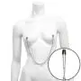 DOMINIX Deluxe Adjustable Tweezer Nipple Clamps with Chain