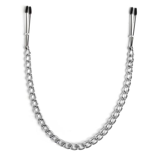 DOMINIX Deluxe Adjustable Tweezer Nipple Clamps with Chain DOMINIX Deluxe Adjustable Tweezer Nipple Clamps with Chain