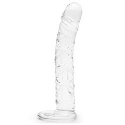 Icicles No 60 Beginner's Slimline Realistic Glass Dildo 6.5 Inch